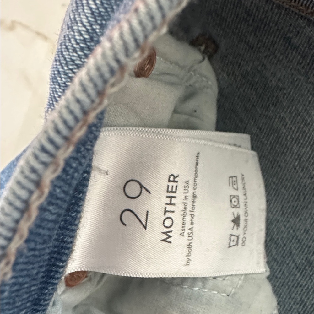 Mother jeans crop step fray - Picture 4 of 8